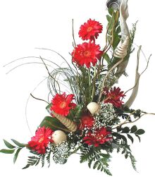 Turgut �zel mahallesi hediye �i�ek yolla  Kirmizi gerbera �zel tanzim