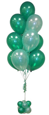 Sevdiklerinize 17 adet u�an balon demeti yollayin.  Demetevler Oran 14 �ubat sevgililer g�n� �i�ek 