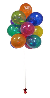 Ostim mahallesi internetten �i�ek sat���  Sevdiklerinize 17 adet u�an balon demeti yollayin.