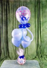 Kardelen mahallesi �i�ek g�nderme  15 adet u�an balon ve k���k kutuda �ikolata