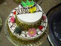 2 katli yaspasta 6 ile 8 kisilik pasta Fatih �i�ek sipari�i vermek 