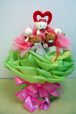 11 adet hediye ayicik bear demeti kaliteli taze ve ucuz �i�ekler 