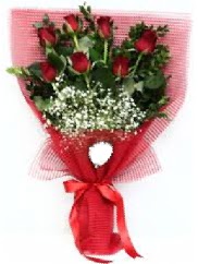 7 adet k�rm�z� g�lden buket tanzimi Ergazi Mahallesi �i�ek g�nderme sitemiz g�venlidir 