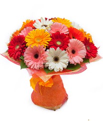 Renkli gerbera buketi Yeni bat� mahallesi , �i�ek�i , �i�ek�ilik 