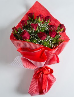 11 adet k�rm�z� g�lden buket Kardelen mahallesi �i�ek g�nderme 
