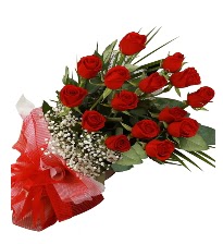 15 k�rm�z� g�l buketi sevgiliye �zel Bat�kent �nternetten �i�ek sipari�i 