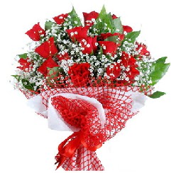 11 k�rm�z� g�lden buket Sincan �i�ek sipari�i 