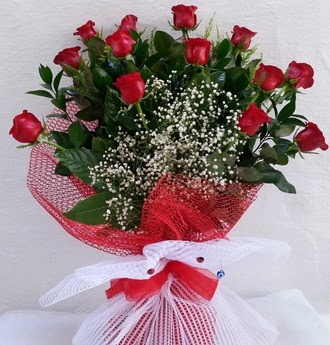 K�z isteme �i�e�i buketi 13 adet k�rm�z� g�l Etimesgut cicekciler , cicek siparisi 