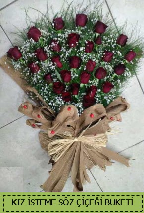 K�z isteme s�z ni�an �i�ek buketi Macunk�y sevgilime hediye �i�ek 