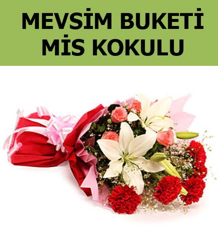 Kar���k mevsim buketi mis kokulu bahar Yenimahalle �i�ek online �i�ek sipari�i 