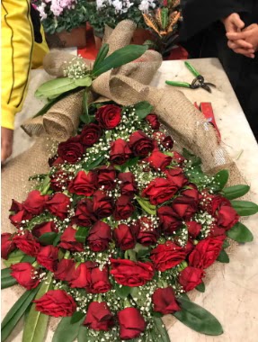 K�z isteme 41 adet g�l ni�an �i�e�i Urankent g�n� �i�ek yolla  