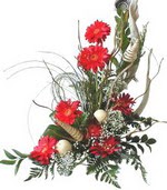 Turgut �zel mahallesi hediye �i�ek yolla  Kirmizi gerbera �zel tanzim
