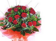 Ergazi Mahallesi �i�ek g�nderme sitemiz g�venlidir  10 adet kirmizi g�l buket tanzim