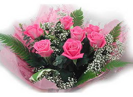 Ergazi Mahallesi �i�ek g�nderme sitemiz g�venlidir  11 adet pembe g�lden buket