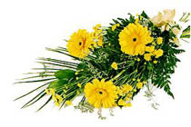 sari gerbera ve sari �i�ek  Etimesgut cicekciler , cicek siparisi 