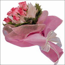 pembe g�llerden buketler Etimesgut cicekciler , cicek siparisi 