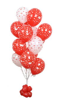Sevdiklerinize 17 adet u�an balon demeti yollayin. kaliteli taze ve ucuz �i�ekler 
