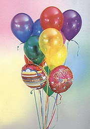Bat� sitesi mahallesi ucuz �i�ek g�nder  19 adet karisik renkte u�an balon buketi