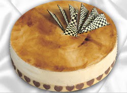 taze pasta 4 ile 6 kisilik yas pasta karamelli yaspasta �ak�rlar �i�ek yolla , �i�ek g�nder 