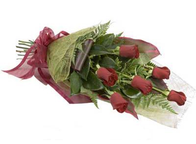 ucuz �i�ek siparisi 6 adet kirmizi g�l buket Bat�kent yurti�i �i�ek sipari�i 