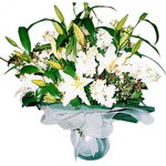 Demetevler �i�ek sipari�i  Kazablanka ve gerbera demeti
