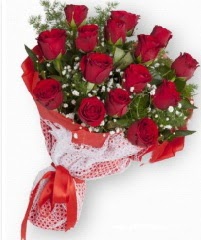 11 adet k�rm�z� g�l buketi Kentkoop mahallesi �i�ek yolla 