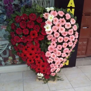 Kalp pano kalp �eklinde pano �i�e�i Bat�kent yurti�i �i�ek sipari�i 