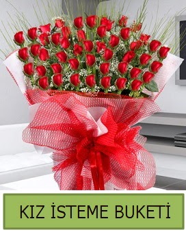K�z isteme buketi 33 adet k�rm�z� g�l Eryaman mahallesi �i�ek�iler 