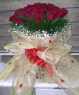 41 adet k�rm�z� g�lden k�z isteme buketi kaliteli taze ve ucuz �i�ekler  