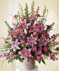 Bat�kent yurti�i �i�ek sipari�i  Pembe sebboy ve kazablanka