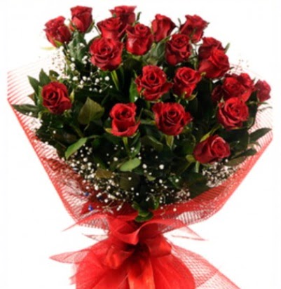 K�z isteme buketi �i�e�i sade 27 adet g�l Bat�kent �nternetten �i�ek sipari�i 