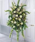 Bat�kent cicek , cicekci  Beyaz karanfil sebboy gerbera