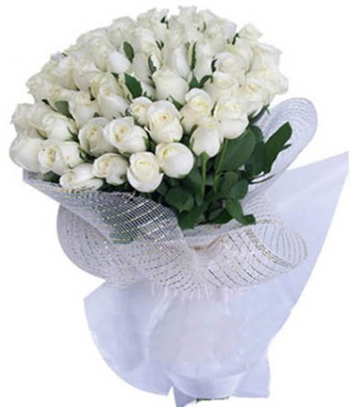 41 adet beyaz g�lden k�z isteme buketi Bat�kent yurti�i �i�ek sipari�i 